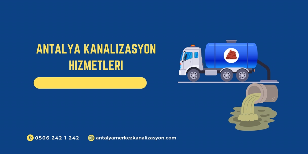 antalya kanalizasyon hizmetleri